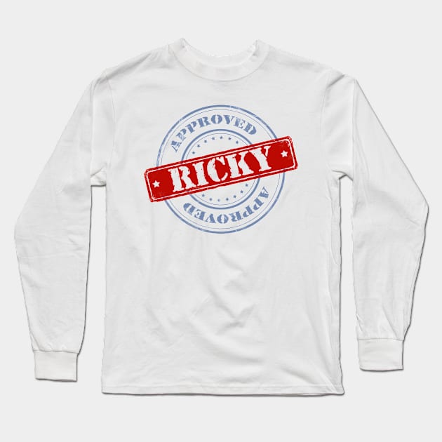 approved Ricky Long Sleeve T-Shirt by EriEri